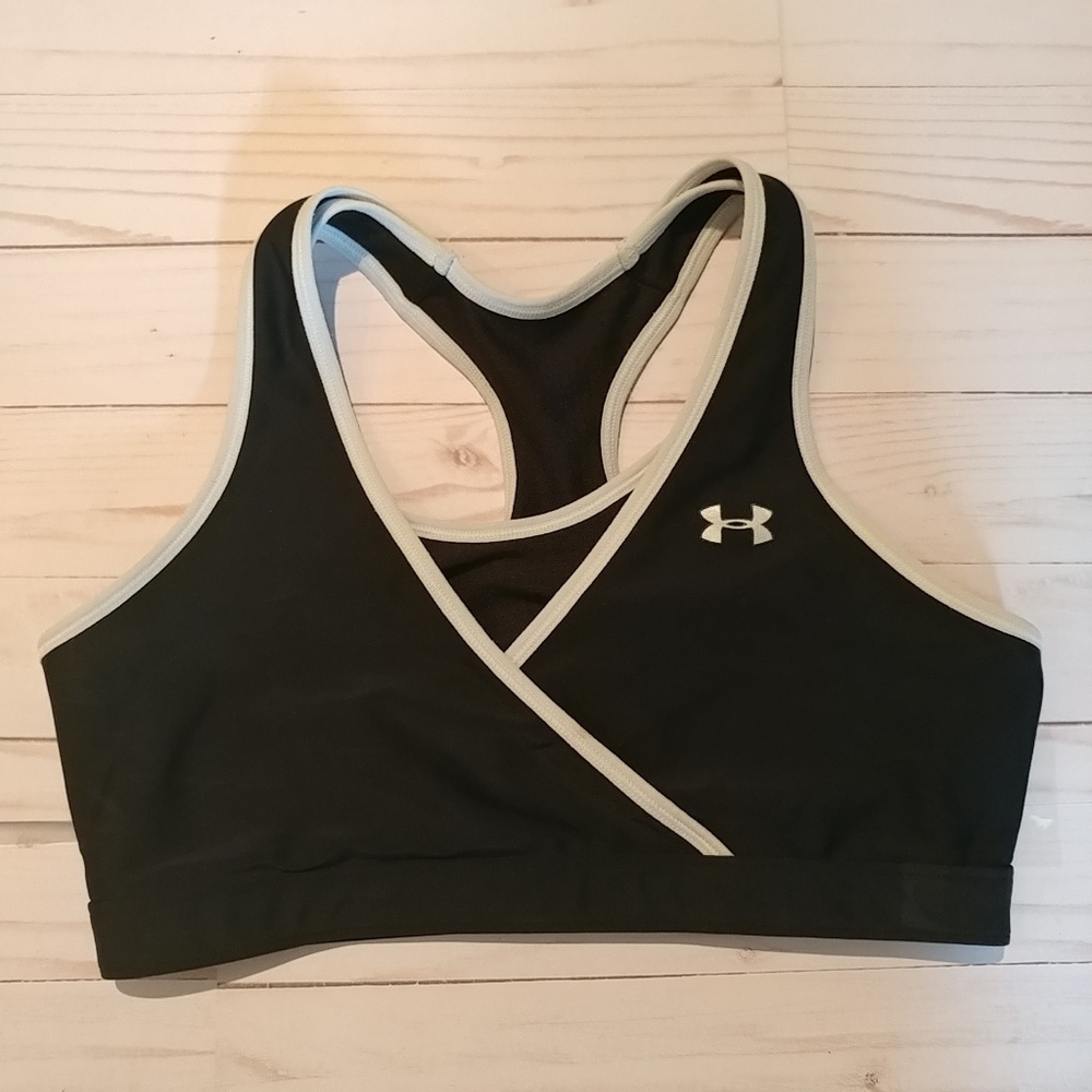 Under Armour sports Bra-M-Black/white